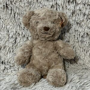 Steiff Honey Teddy‎ Bear Plush Toy 11” Wavy Fur Collectible Ear Button Tag